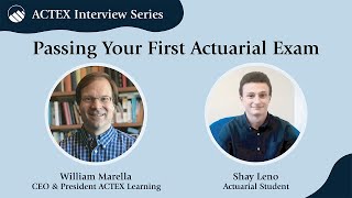 First hand student Insights into taking your first actuarial exam.