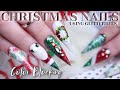 HOW TO DO: COLOR BLOCKING | CHRISTMAS STILETTO NAILS