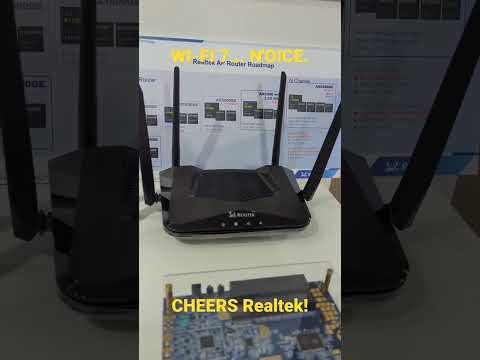 Realtek WiFi 7 chips putting on a solid demonstration!