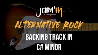 Alternative Rock Guitar Backing Track In C Minor