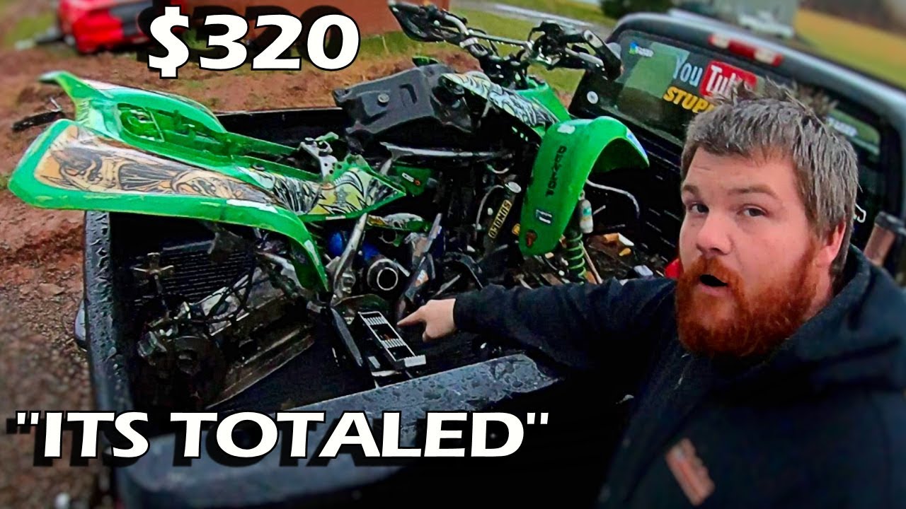 I bought a CHEAP TRASHED ATV from FACEBOOK MARKETPLACE YouTube