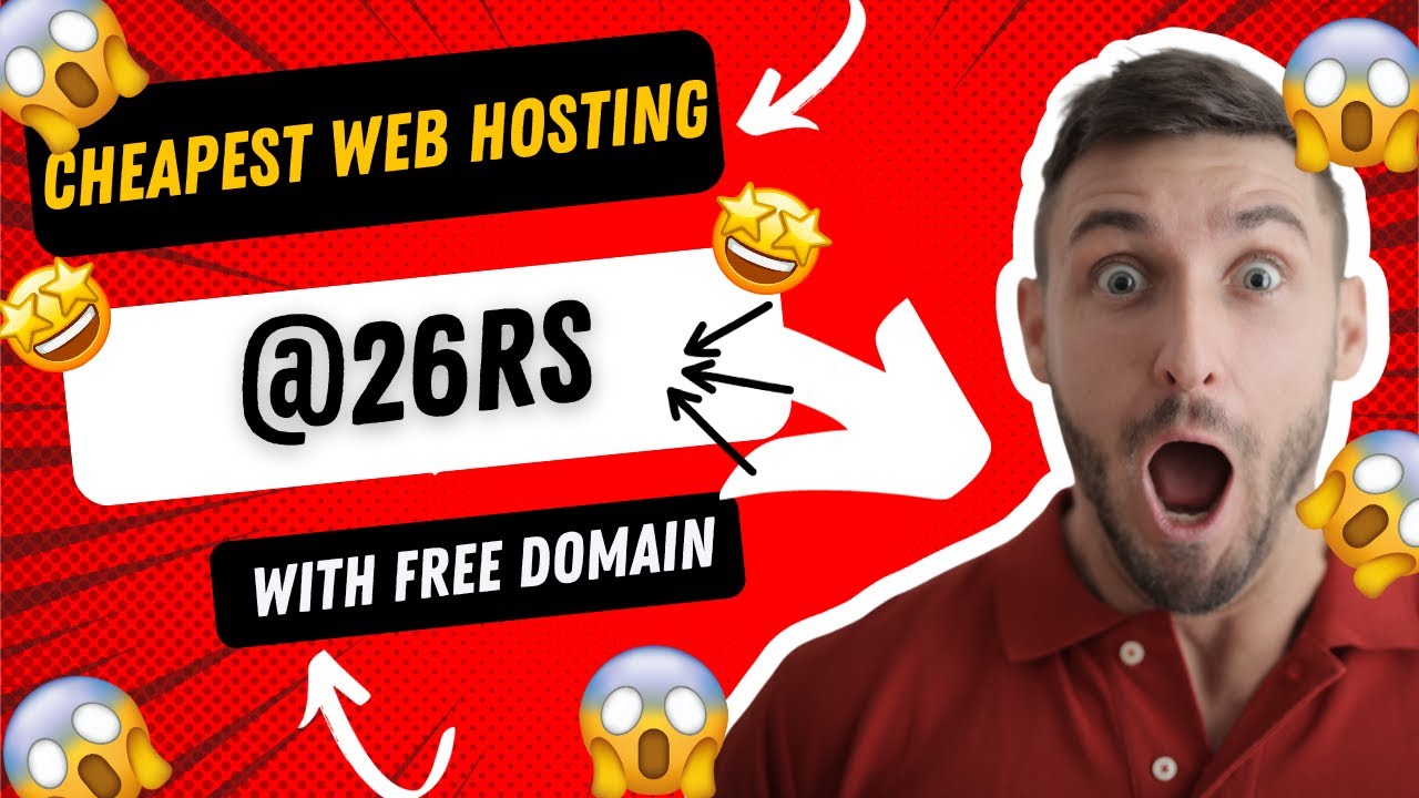 Web Hosting at 26rs !! 🤩🥳|| Get Affordable and Fastest Web Hosting 44% OFF || Free Domain also !!