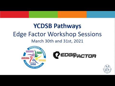 Edge Factor Training Session for YCDSB