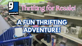 THRIFTING FOR RESALE at GOODWILL! A FUN THRIFTING ADVENTURE! LARGE THRIFT HAUL Myrtle Beach, SC