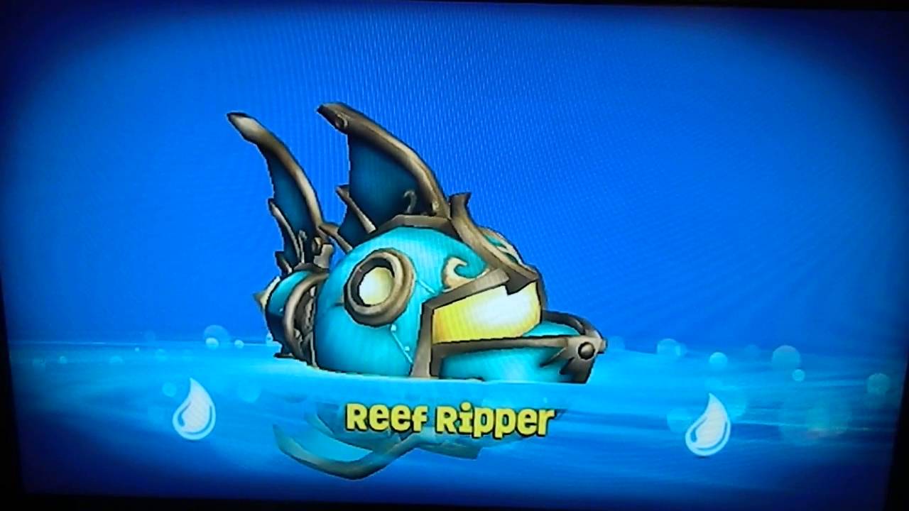 All Sea Skylander Vehicles in SuperChargers Racing - YouTube