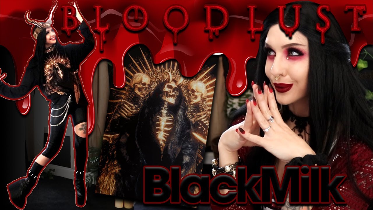 I... thought this was a vampire collection HAHA rip | Blackmilk Blood Lust Collection Try On Haul!
