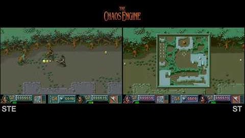 Chaos Engine: Atari STE vs ST (Bitmap Brothers)
