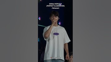 [#SHORTee] D-1 Rehearsal❤️‍🔥 | SHINee WORLD VI 〈PERFECT ILLUMINATION〉 #키 #KEY #민호 #MINHO #태민 #TAEMIN