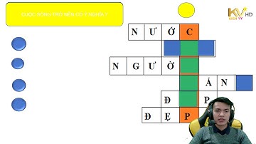 Kiên Vy | Cách làm trò chơi giải ô chữ trên PowerPoint | Thiết kế trên cùng một slide