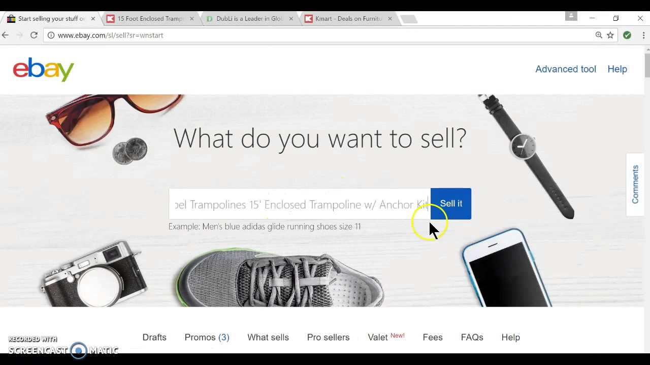 3 How To Drop Ship to eBay Series Listing an Item on Ebay