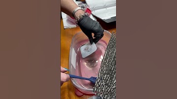 How to easily clean airbrush stencils