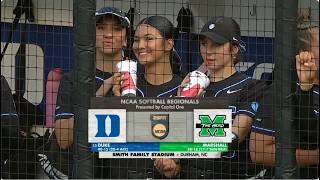 Duke vs Marshall | 5-16-2026 | College Softball Full Game