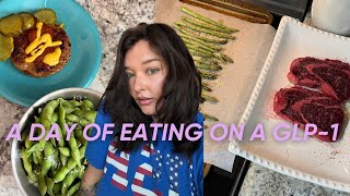 WHAT I EAT IN A DAY FOR WEIGHT LOSS COUNTING CALORIES AND ON A GLP-1 | Simple and high protein