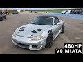 SO Fast! - LS3 V8 Mazda Miata Track Review