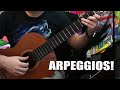 ALLEGRO BY GIULIANI - ELLIS LAMAR PLAYS CLASSICAL GUITAR!