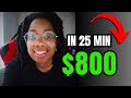 How I Made $800 in 25 min. | LIVE FOREX TRADING