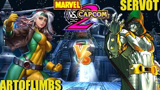 MvC2 Mvci Umvc3 ARTOFLIMBS vs MASTER SERVOT pt 3