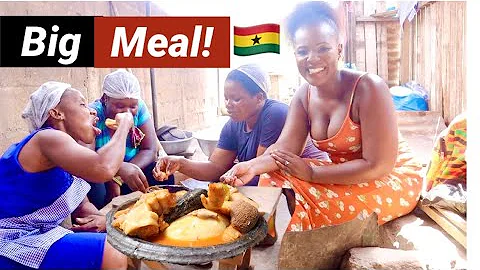Ghana Women’s Life Running A Local Restaurant / Chop Bar | Ghana Food Experience, West Africa Vlog