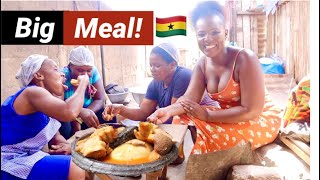 Ghana Women’s Life Running A Local Restaurant / Chop Bar | Ghana Food Experience, West Africa Vlog