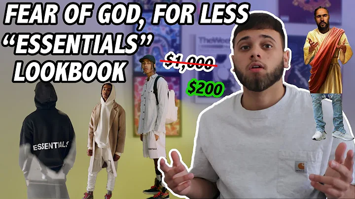 NEW FEAR OF GOD "ESSENTIALS" LOOKBOOK