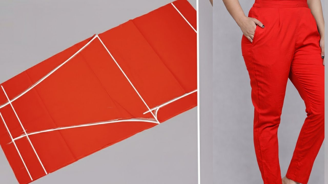 এইভাবে প্যন্ট সালোয়ার তৈরি করলে জীবনে কোনদিনও ভুলবেন না। Pant Pajama Cutting And Stitching Bangla