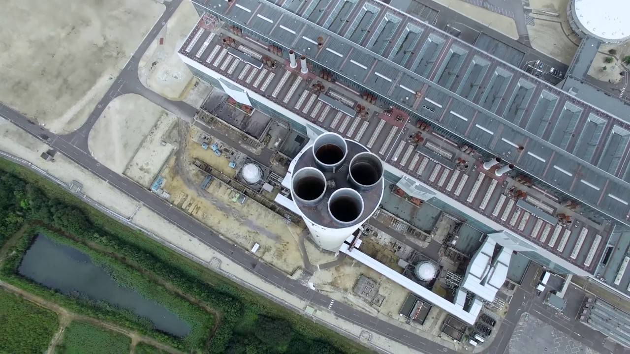 Fawley Power Station, Southampton, Phantom 3 Drone Areial Footage