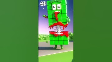 Escape Together: Numberblocks 3 and NB 1 Run Fast #shorts  #cartoon