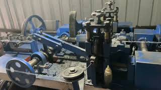 high speed barbed wire making machine
