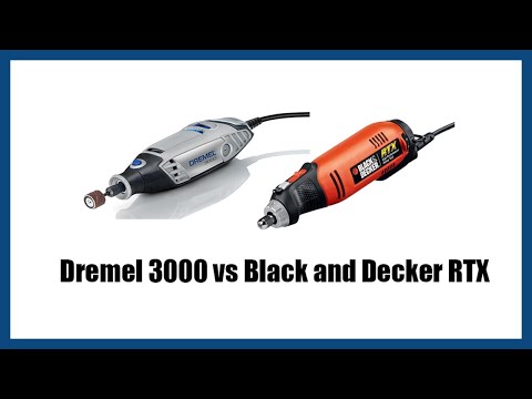 Dremel 3000 vs Black and Decker RTX 