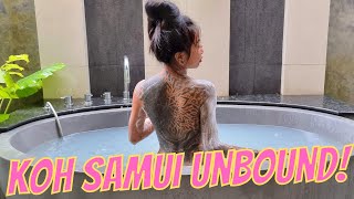 Koh Samui Unbound! Every Tourist Trap Tour! Jungle Bar, Lamai Beach , Wat Plai Laem, Khao Hua Jook
