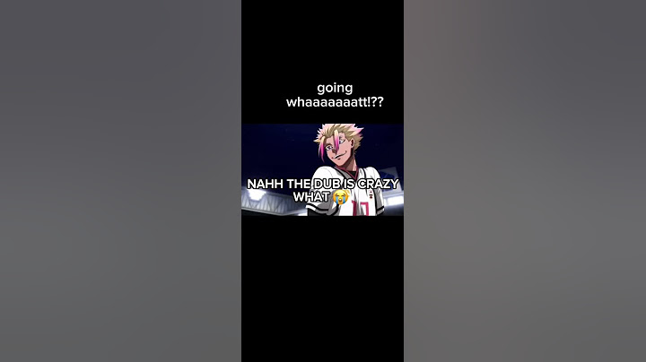 Ayoo the dub is crazy 💀 #anime #bluelock #ryusei