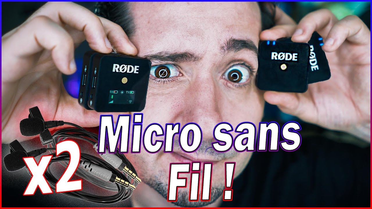 Test Les urs adorent ce micro sans fil Rode wireless GO