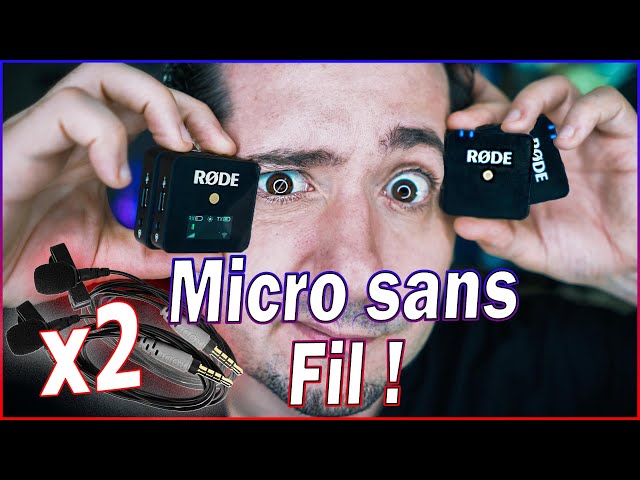 Rode Wireless Go : Meilleur micro cravate sans Fil ?! 