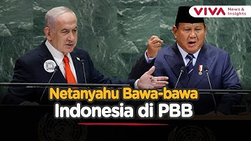 Benjamin Netanyahu Jawab Pidato Prabowo Soal Palestina di PBB