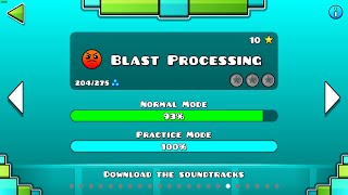 Famous Blast Processing 2x speed 93% | Geometry Dash Profile