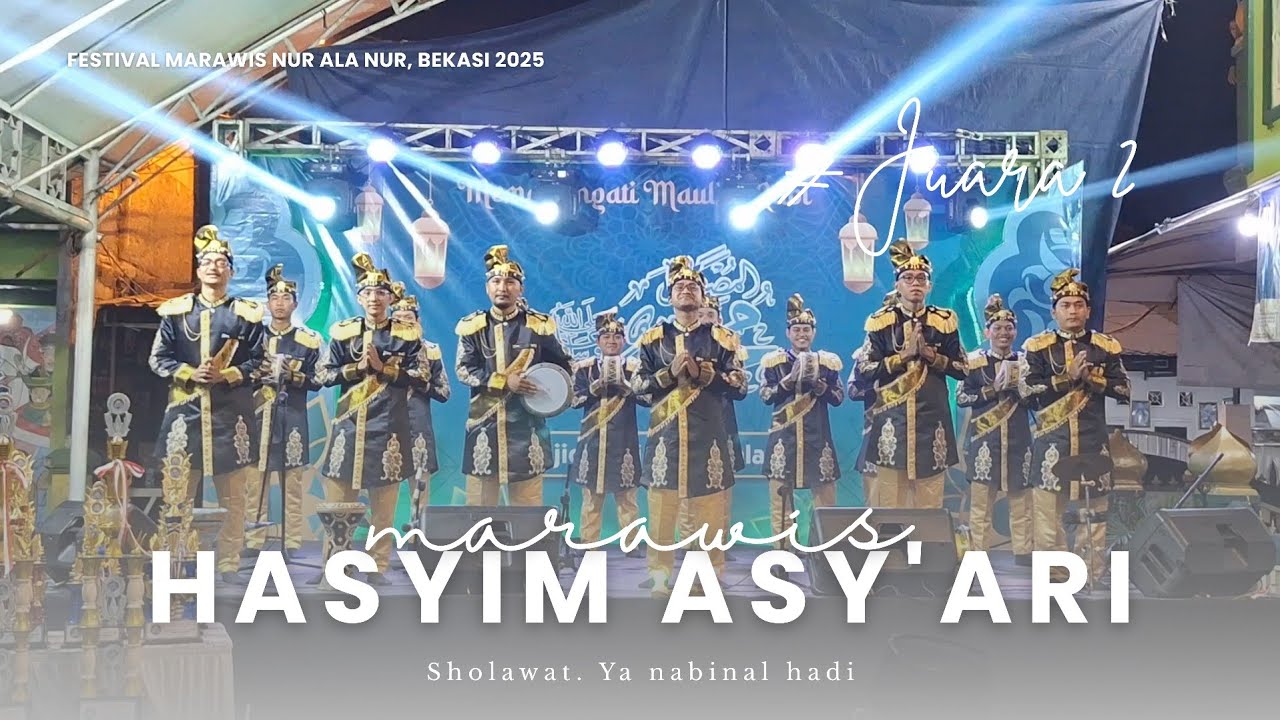 Ajibb⁉️ Marawis Hasyim Asy'ari Ft Ust Affan - Festival Marawis Nur Ala Nur, Bekasi 2025