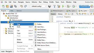 MEMBUAT ARRAY & LINKEDLIST [STRUKTUR DATA]