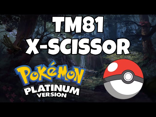 How To Find TM81 X-Scissor In Pokemon Platinum | Pokemon Platinum