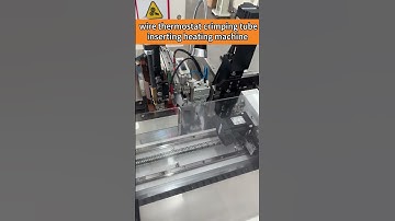 Wire thermostat crimping tube inserting heating machine - Suzhou Crown