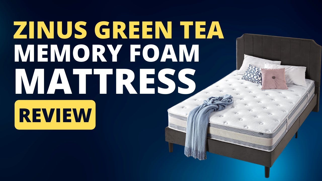 ZINUS Green Tea Cooling Gel Memory Foam Hybrid Mattress Review (Pros & Cons Explained)
