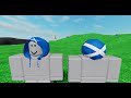 Roblox scotland flag hat hoodie sports scotland flag soccer ball head football