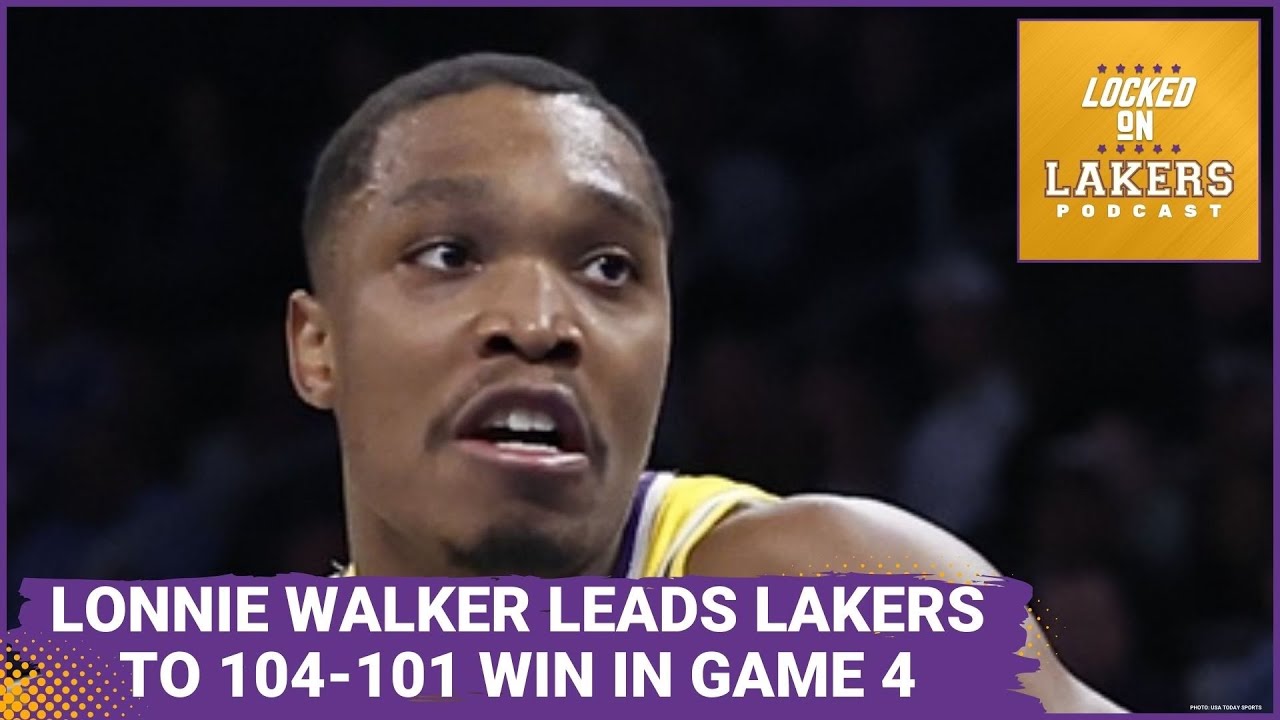 NBA: Walker shines as Lakers take down Warriors for 3-1 lead