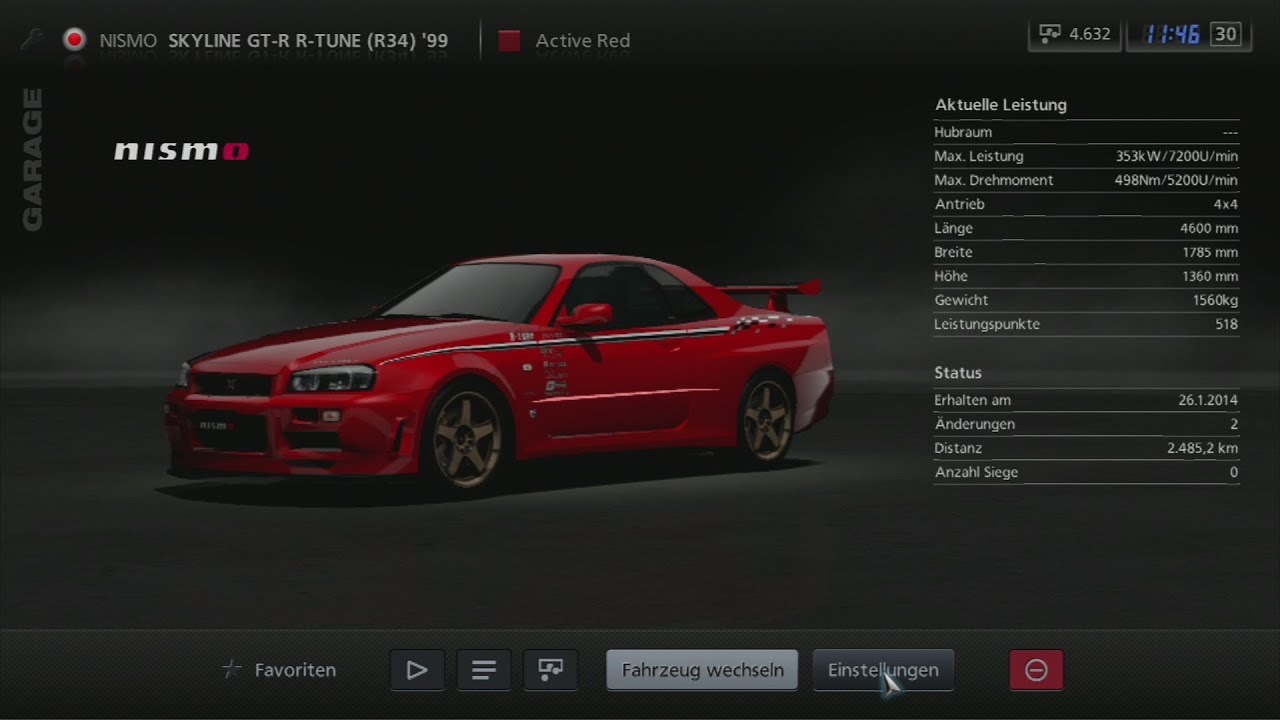 Gran Turismo 5: NISMO (R34) GT-R R-tune '99 - YouTube