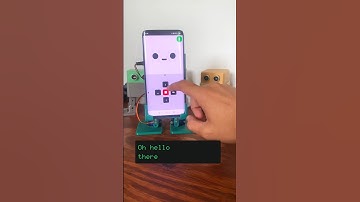 Opensource biped smart robot with your phone  device #OttoDIY #3DPrint #ai #samsung #android #iphone