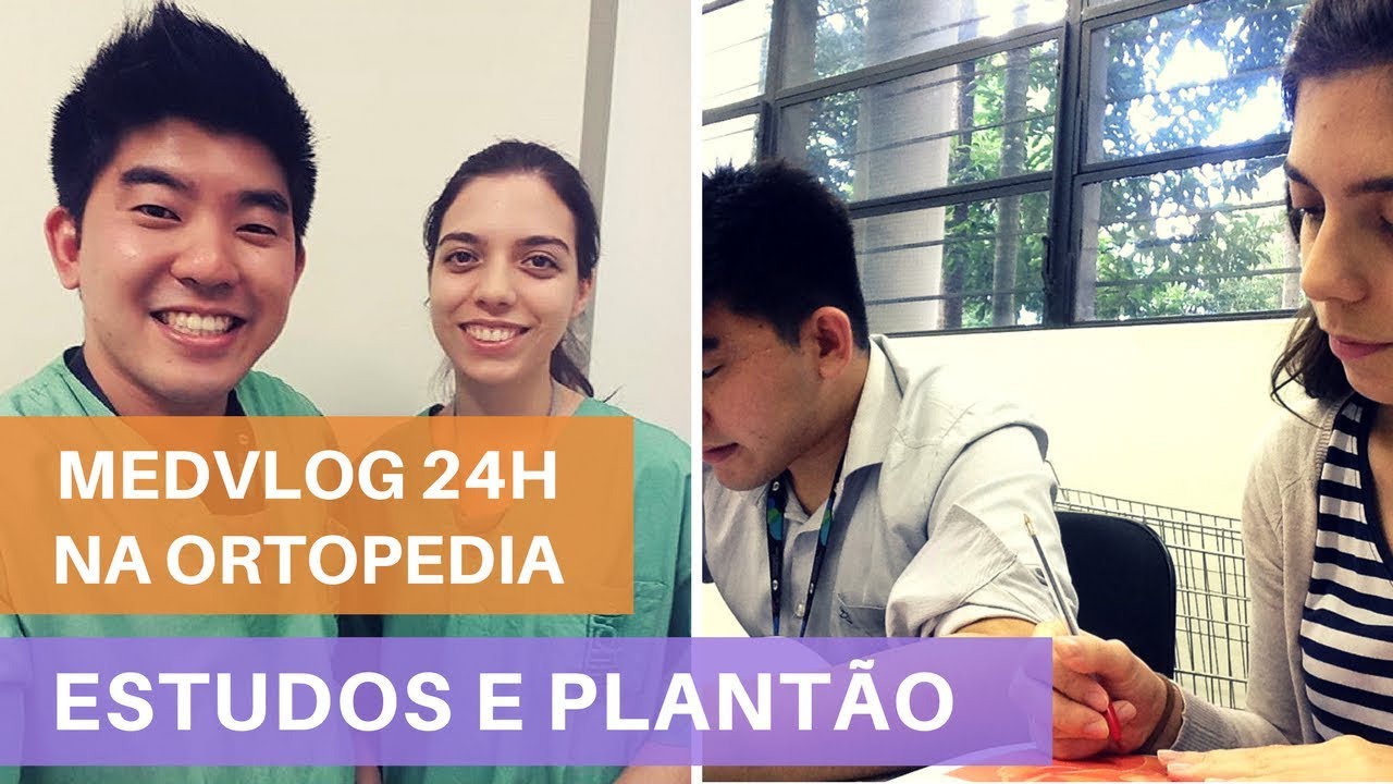 24 HORAS NO ESTÁGIO DE ORTOPEDIA - PLANTÃO NO PS E ESTUDOS | ROTINA DE ESTUDANTES DE MEDICINA