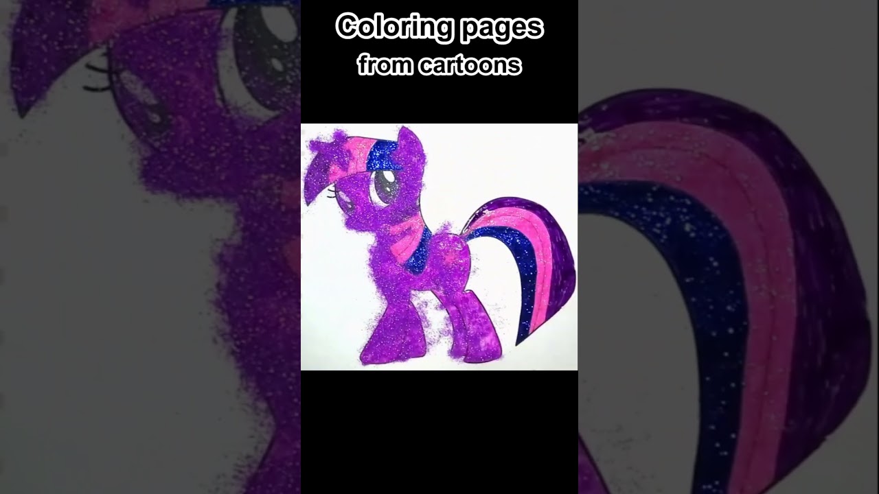 My Little Pony Friendship Is Magic Coloring Pages Twilight Sparkle Alicorn
