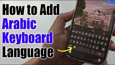 Hoe je een Arabisch toetsenbord aan je iPhone toevoegt