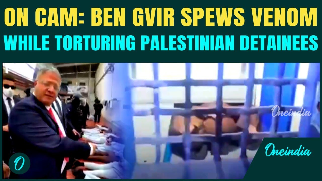 Ben Gvir’s SHOCKING Video From Inside Israeli Prison: Demands ‘DEATH’ For Palestinian Detainees