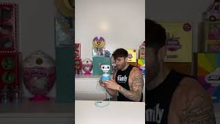 My flying owl toy scared my friend #shorts #reaction