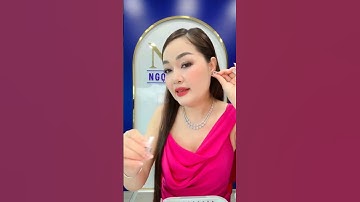 Hoa tai KC họa tiết hoa nhụy tím xinh quá chừng - Ngọc Châu Âu  #diamond #nca #kimcuongthiennhien